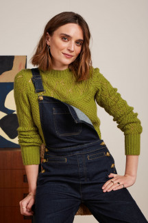 Sweater Jeannie Yoke Farfalle