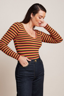 Haut Carice V Mimmi Stripe